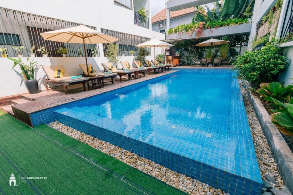 Popular Residence Hotel Siem Reap Exteriör bild