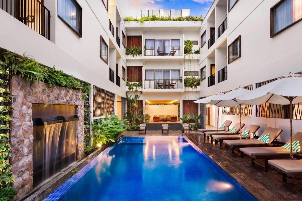 Popular Residence Hotel Siem Reap Exteriör bild